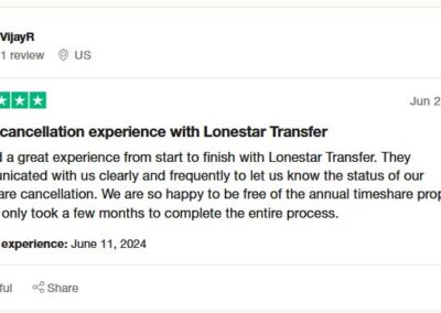 Lonestar Timeshare Reviews