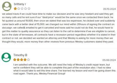 Wesley Financial Group Reviews